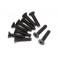 Flat Head Screw M3X14Mm (Hex Socket/10Pcs)