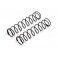 Spring 13X69X1.1Mm 10 Coils (Red/2Pcs)