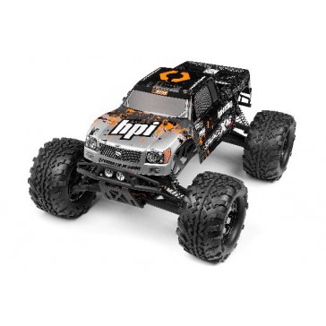 Nitro Gt-3 Truck Painted Body (Silver/Black)