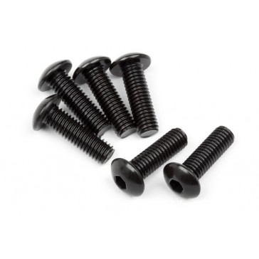 Button Head Screw M5x16mm (Hex Socket / 6pcs)