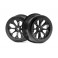 8-Shot Sc Wheel (Black/2Pcs)