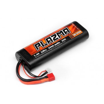 Plazma 7.4V 3000Mah 20C Lipo Rnd Case S.Pack 22.2W