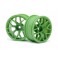 RTR Wheel 26Mm Green (6Mm Offset/2Pcs)