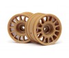 Wr8 Rally Off-Road Wheel Bronze (48X33Mm/2Pcs)