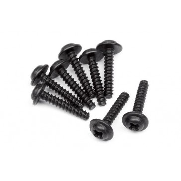 Tp. Flanged Screw M3X15Mm (8Pcs)