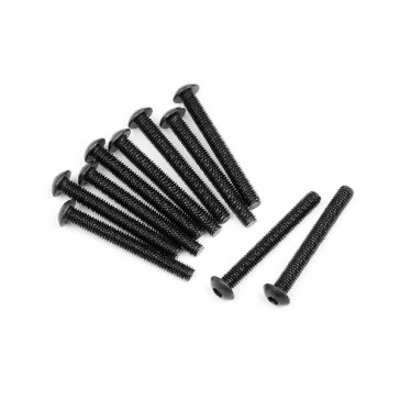 Button Head Screw M3X25Mm (10Pcs)