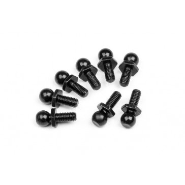 Low Profile Ball Stud 4.8X12Mm (8Pcs)