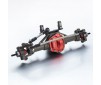 Complete Front Axle V2 Titan/Red for Axial SCX10