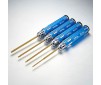 Hex Wrench Set 1,5/2,0/2,5/3,0mm Blue