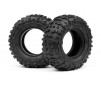 Rover 1.9 Tire (Red/Rock Crawler/2Pcs)