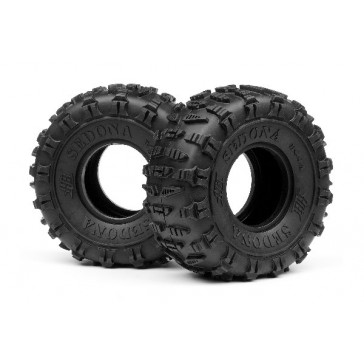 Sedona Tire (White/Rock Crawler/2Pcs)