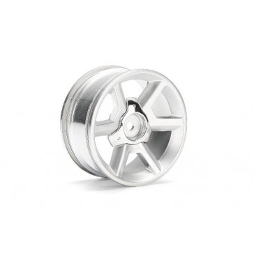 GT Wheel Silver (6Mm Offset/2Pcs)