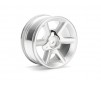 GT Wheel Silver (6Mm Offset/2Pcs)