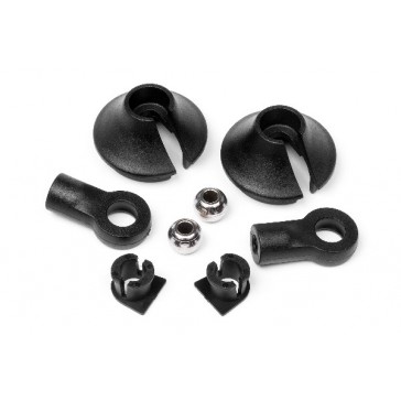 Shock End/Shock Spring Retainer Set