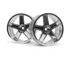 Lp35 Wheel Mf Type Chrome (9Mm Offset/2Pcs)