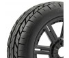 1:8EAGLE TREAD MOUNTED ON 8-SPOKE BLACK (PR)