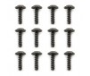 FUTURA CROSSHEAD FLANGE SE LF TAPPING SCREWS 3X10MM (12)