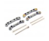 DISC.. SURGE ALUMINIUM SUSPENSION ARM LOWER BRACES (FR/RR 4PCS)