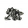 DISC.. FLANGE HEAD SELF TAPPING SCREWS 2.6 X 8MM (12)