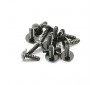 RAVINE FLANGE HEAD SELF TAPPING SCREWS 2.6 X 8MM (12)