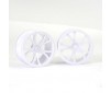 VANTAGE REAR WHEEL 2PCS - WHITE