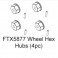 DISC.. WHEEL HEX MOUNTING HUB (4) (SPYDER)
