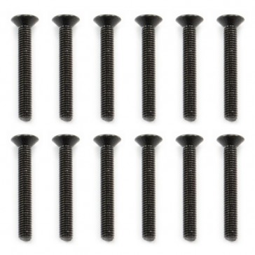 FUTURA HEX COUNTERSUNK SCREWS 3X25MM (12)