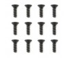 FUTURA HEX COUNTERSUNK SEL F TAPPING SCREWS 4X12MM (12)