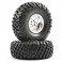 MAULER 2.2" ALL TERRAIN TYRES PRE-GLUED CHROME WHEEL 2