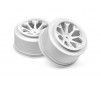 8-Shot Sc Wheel (White/2Pcs)