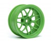 Tech 7 Wheel Green 52X26X+6Mm Offset (2Pcs)