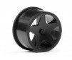 Q32 Super Star Wheel Set F/R (Blk/18X10/18X14/4Pcs