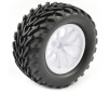 BUGSTA MOUNTED WHEEL/TYRE COMPLETE PAIR - WHITE