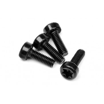 Wide Cap Head Torx Screw M4X12Mm (4Pcs)