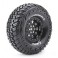 DISC.. CR-GRIFFIN 1/10 Crawler Tire Set Super Soft (Black 1.9" Rims)