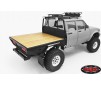 Wood Flatbed w/Mudflaps for Mojave II Four Door Body Set