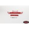 DISC.. Tube Rear Bumper for Axial SCX10 II XJ (Red)