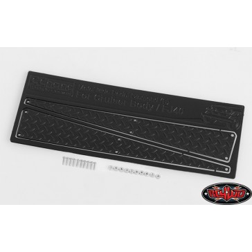 Metal Side Diamond (B) Plates for Cruiser Body (Black)