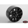 DISC.. SLVR Onyx 1.9 Single Beadlock Wheel