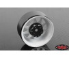 OEM Stamped Steel 1.9 Beadlock Wheels (White)