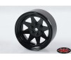 6 Lug Wagon 2.2 Steel Stamped Beadlock Wheels (Black)