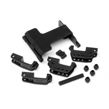 Servo Mount/High Link Bracket Set (Wheely King)