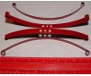 Red Super Soft Flex Leaf Springs (4)