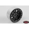 Raceline Monster 2.2 Beadlock Wheels (Black/Silver)