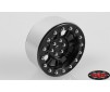 Raceline Monster 2.2 Beadlock Wheels (Black/Silver)