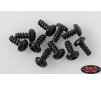 Button Head Self Tapping Screws M3 X 6mm (Black)