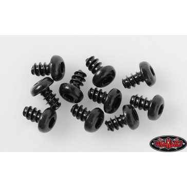 Button Head Self Tapping Screws M3 X 5mm (Black)