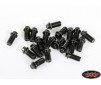 Miniature Scale Hex Bolts (M3x6mm) (Black)