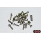 Miniature Scale Hex Bolts (M2.5 x 8mm) (Silver)