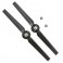 DISC.. Q500 4K Propeller B, Counter-Clockwise rotation (2pcs) black